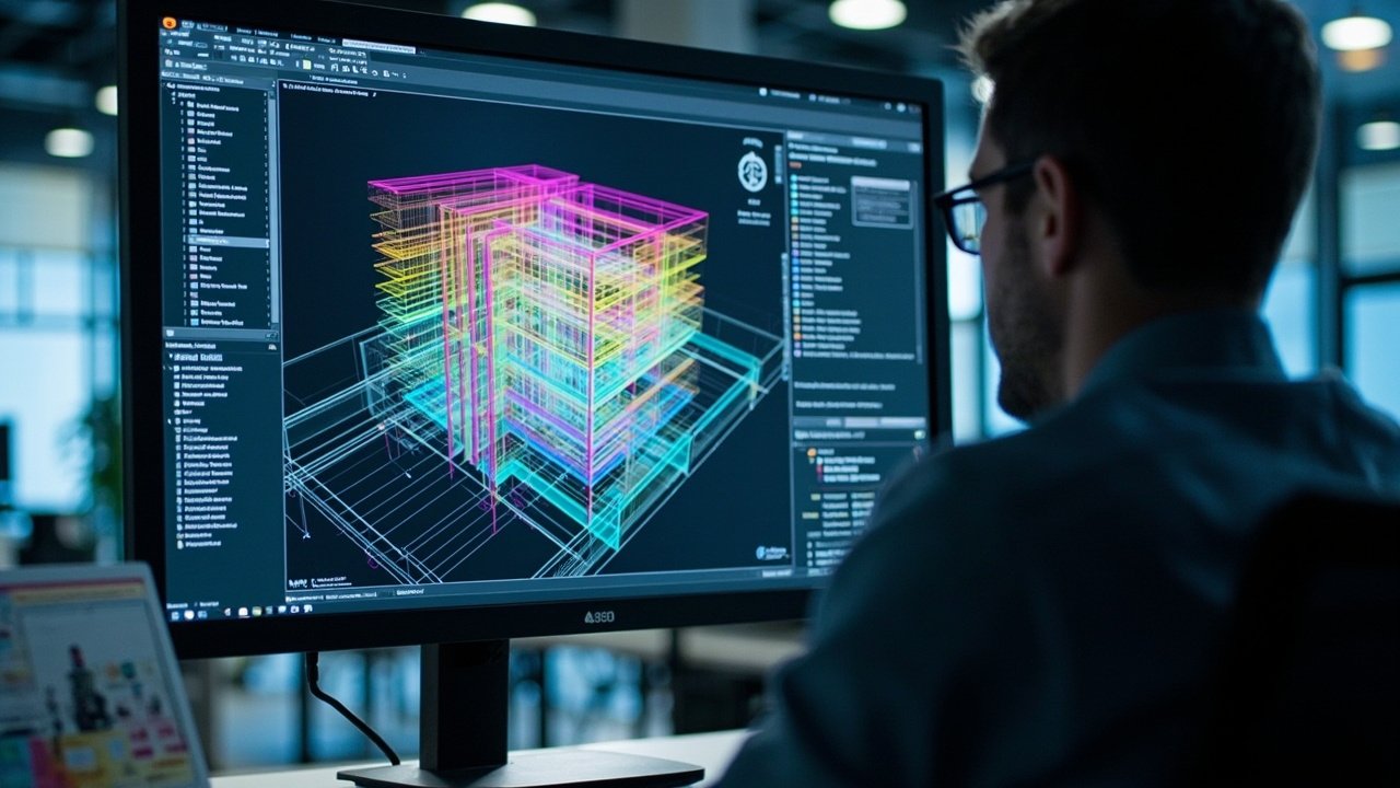 AutoCAD 三维建模界面